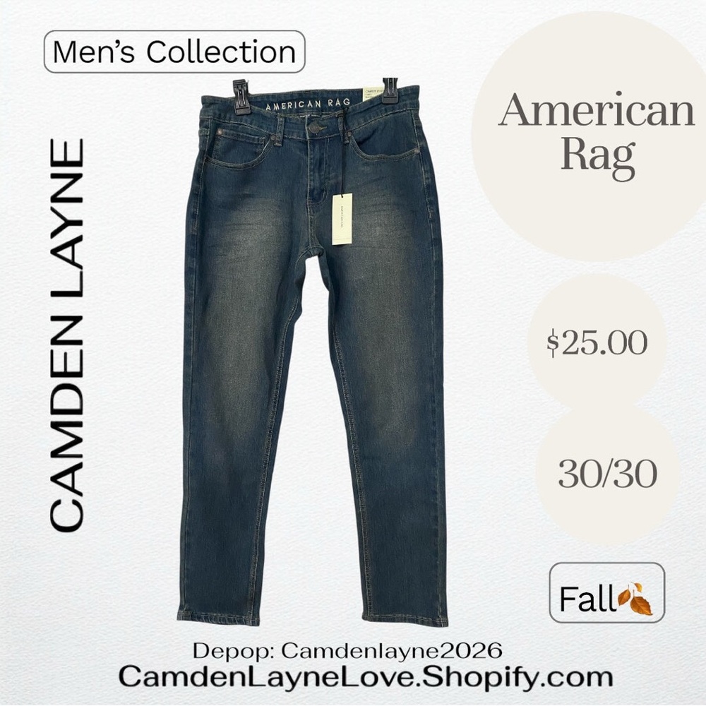 American Rag Unisex Dark Blue Skinny Jeans